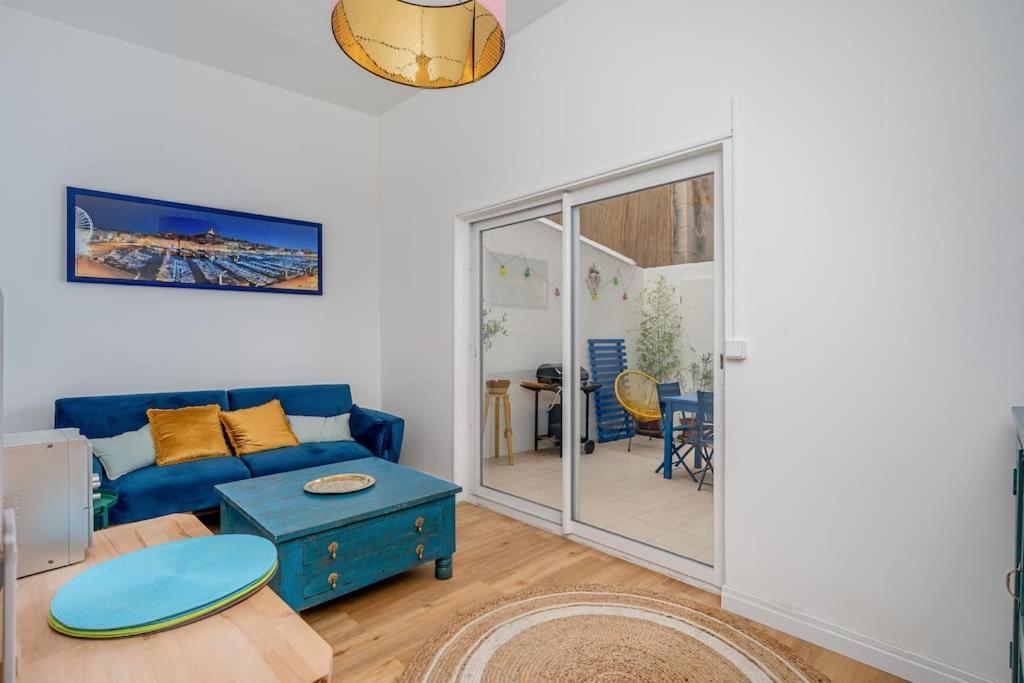 Апартаменты Duplex 4 Pers. Centre Avec Cour Privee Ensoleillee Марсель Экстерьер фото